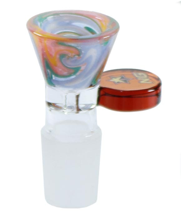 Nice Glass Nice Glass Super Thick Reverse American Color Bowl Nice Glass Super Thick Reverse Color Bowl-Steinbach Vape