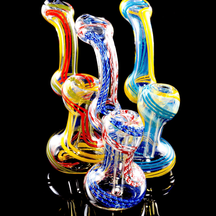 Nice Glass Sherlock Bubbler Inside Out-7” Steinbach Vape SuperStore and Bong Shop Manitoba Canada