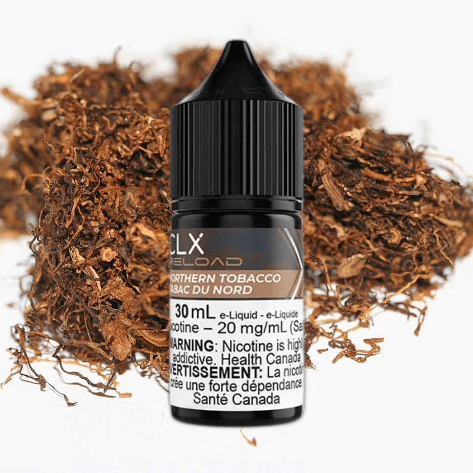 Northern Tobacco Salt by CLX Reload E-Liquid Steinbach Vape SuperStore and Bong Shop Manitoba Canada