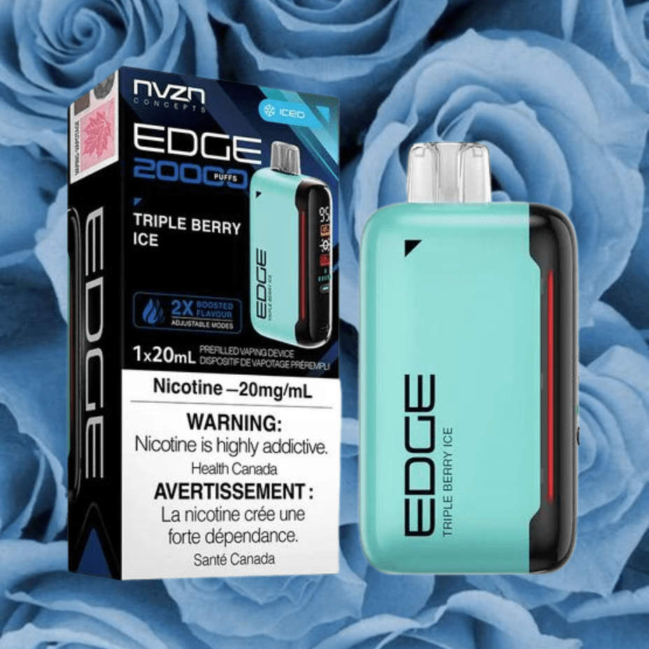 NVZN Edge 20K Disposable Vape-Triple Berry Ice 20000 Puffs / 20mg Steinbach Vape SuperStore and Bong Shop Manitoba Canada