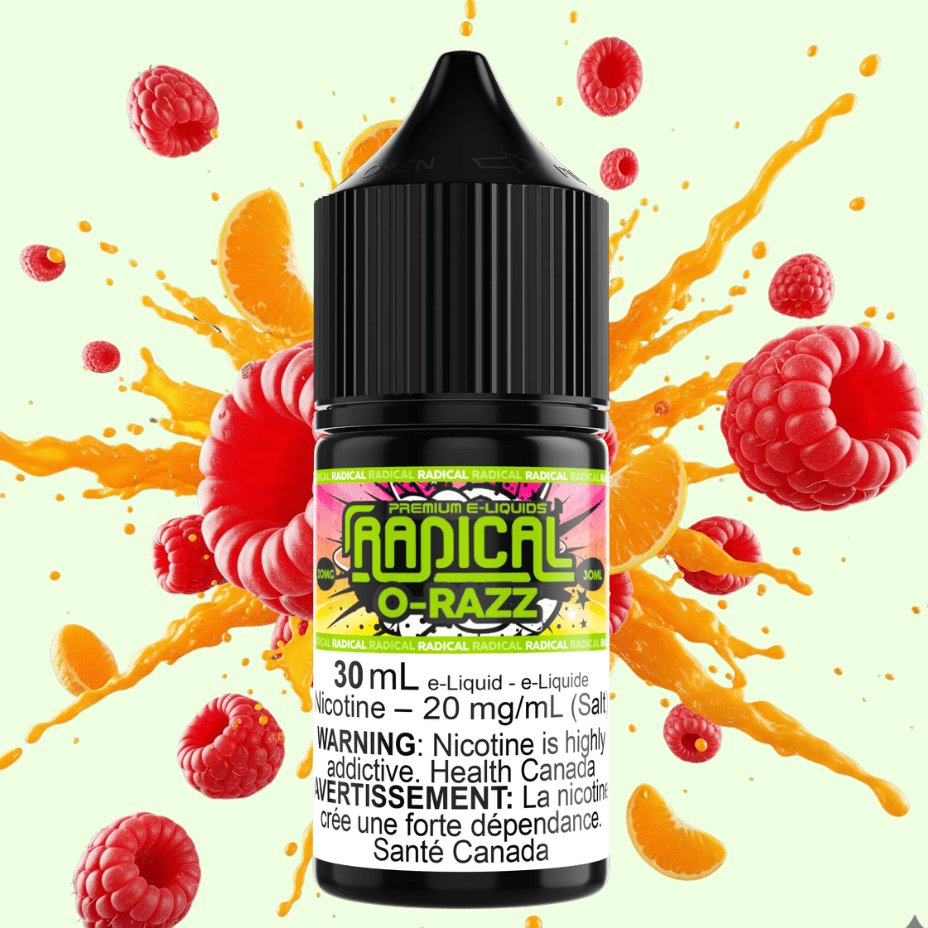 O-Razz Salt Nic by Radical E-liquid Steinbach Vape SuperStore and Bong Shop Manitoba Canada