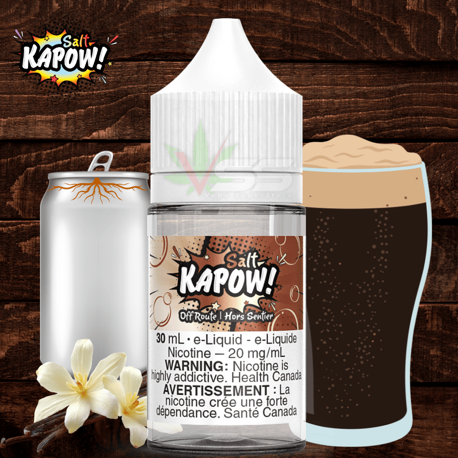 Off Route Salt by Kapow E-liquid Steinbach Vape SuperStore and Bong Shop Manitoba Canada