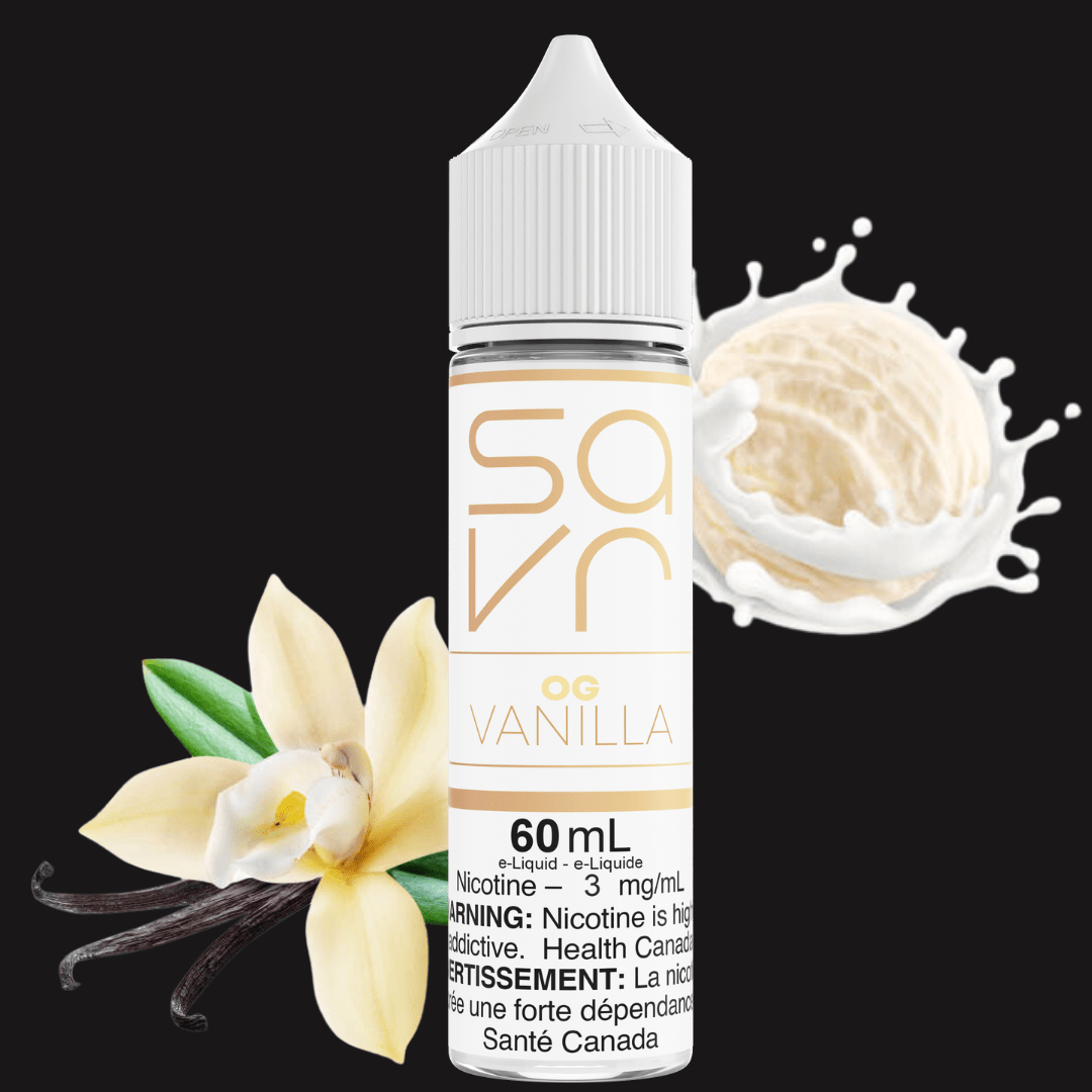 OG Vanilla by Savr E-Liquid Steinbach Vape SuperStore and Bong Shop Manitoba Canada