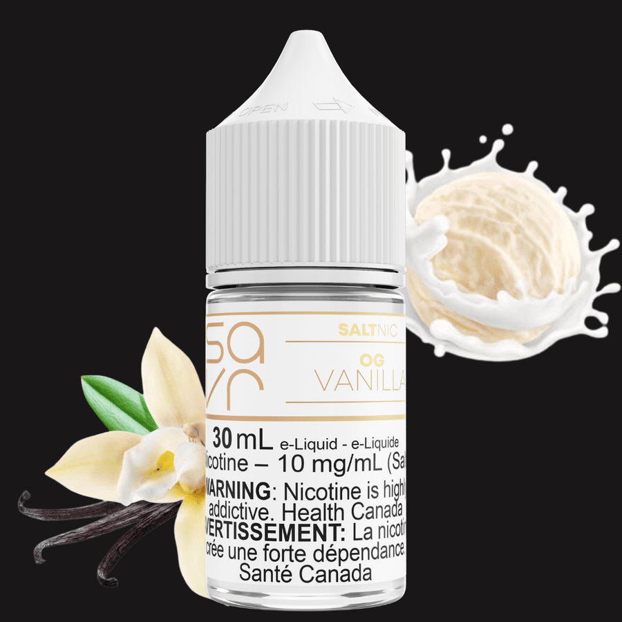 OG Vanilla Salt by Savr E-liquid 10mg Steinbach Vape SuperStore and Bong Shop Manitoba Canada