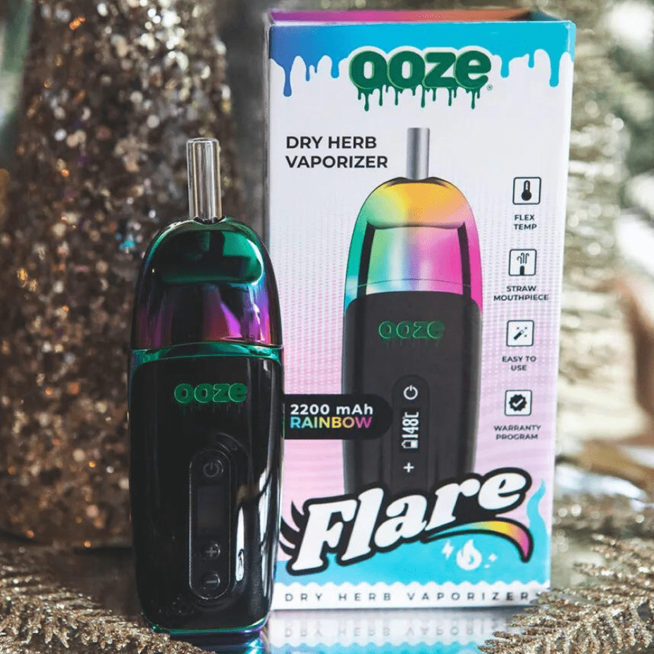 Ooze Flare Dry Herb Vaporizer Steinbach Vape SuperStore and Bong Shop Manitoba Canada