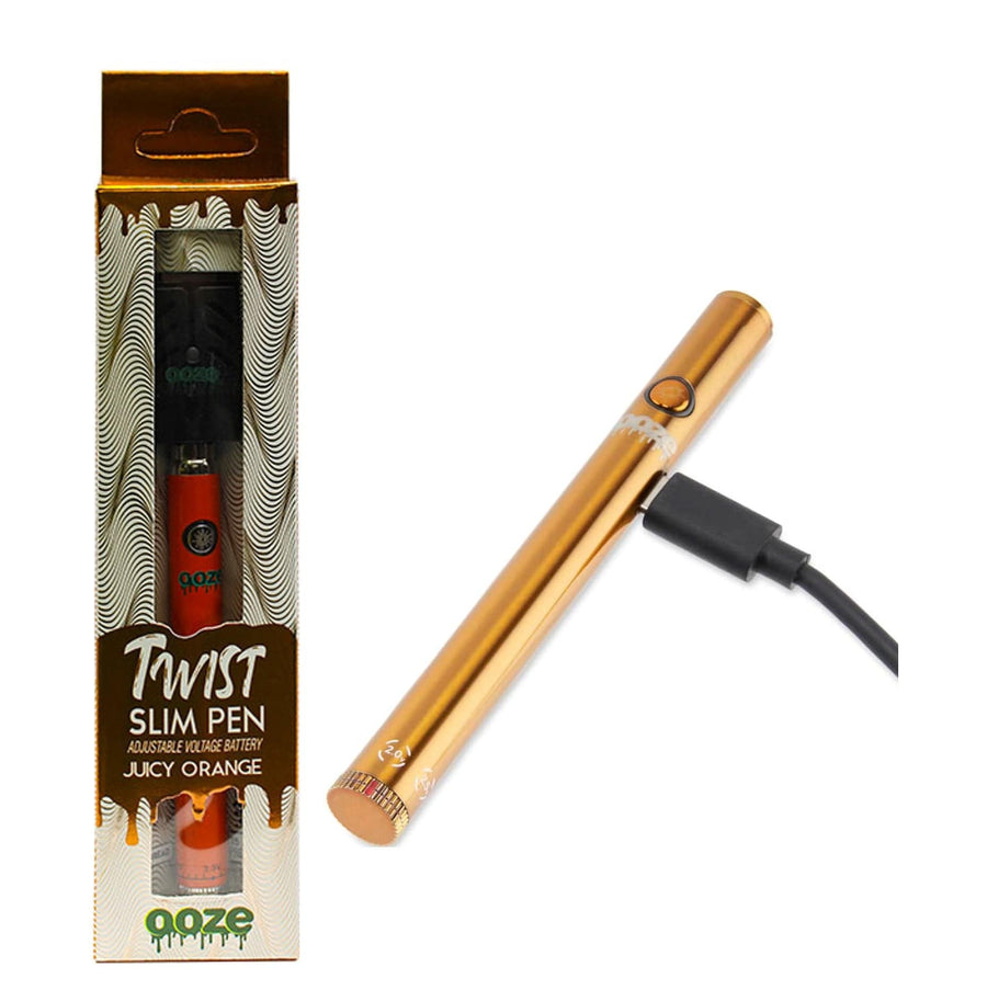 OOZE Juicy Orange 510 Twist Adjustable Battery Steinbach Vape SuperStore and Bong Shop Manitoba Canada