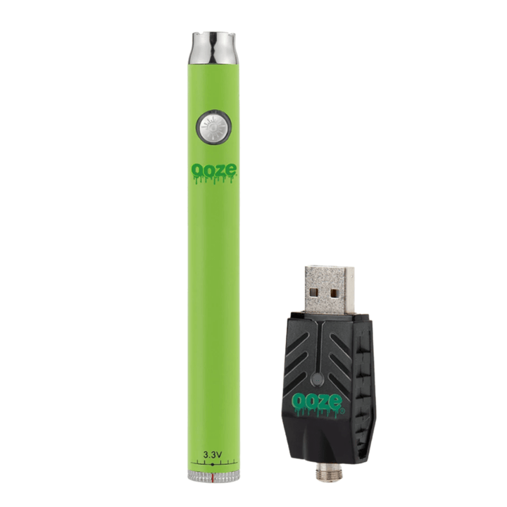 OOZE Slim Twist 510 Adjustable Battery 320mAh / Slime Green Steinbach Vape SuperStore and Bong Shop Manitoba Canada