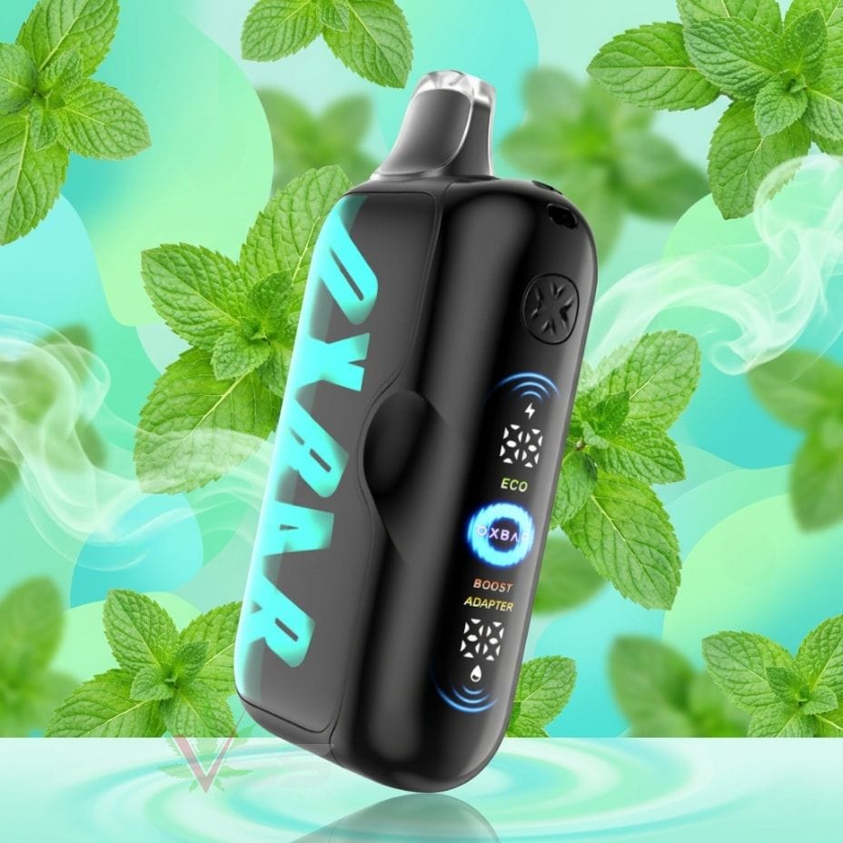 Oxbar G100K Disposable Vape - Fresh Mint 100K / 20mg Steinbach Vape SuperStore and Bong Shop Manitoba Canada