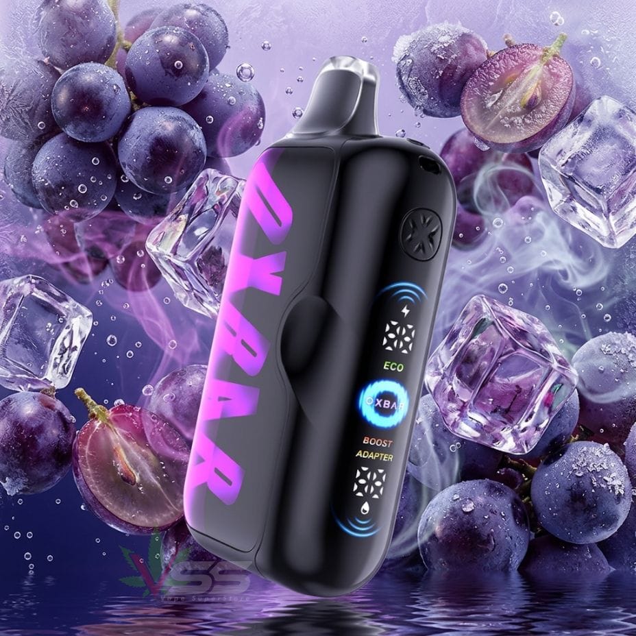 Oxbar G100K Disposable Vape - Grape Ice 100K / 20mg Steinbach Vape SuperStore and Bong Shop Manitoba Canada