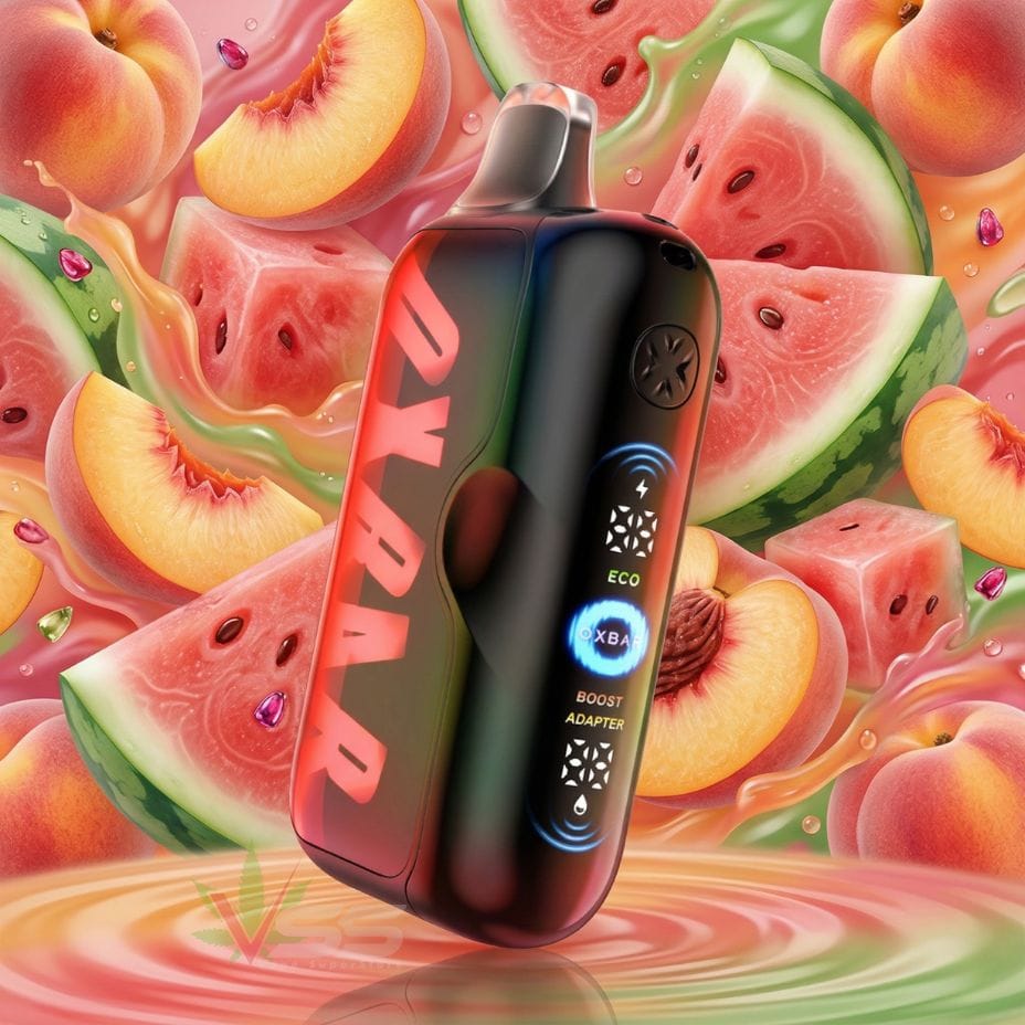 Oxbar G100K Disposable Vape - Peach Watermelon 100K / 20mg Steinbach Vape SuperStore and Bong Shop Manitoba Canada