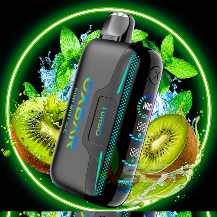 Oxbar G42k Disposable Vape-Kiwi Mint Ice 20mg / 42000 Puffs Steinbach Vape SuperStore and Bong Shop Manitoba Canada