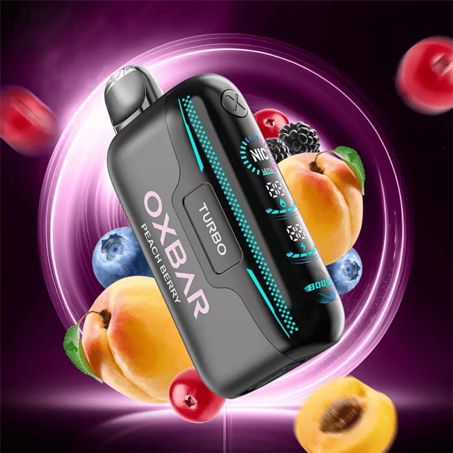 Oxbar G42k Disposable Vape - Peach Berry 20mg/mL / 42K Steinbach Vape SuperStore and Bong Shop Manitoba Canada