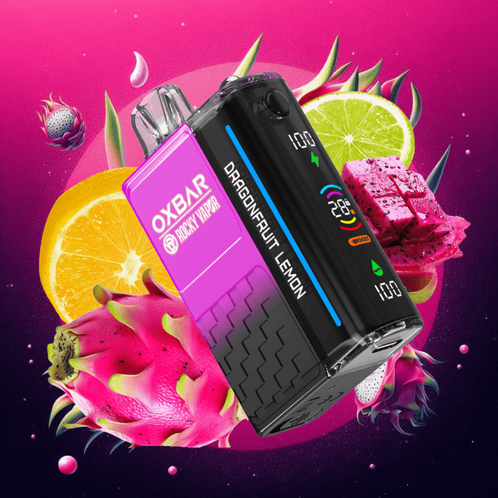 OXBAR M20K Disposable Vape - Dragonfruit Lemon 20mg / 20000 Puffs Steinbach Vape SuperStore and Bong Shop Manitoba Canada