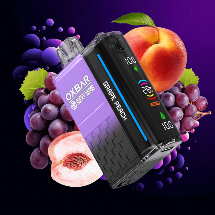 OXBAR M20K Disposable Vape - Grape Peach 20mg / 20000 Puffs Steinbach Vape SuperStore and Bong Shop Manitoba Canada