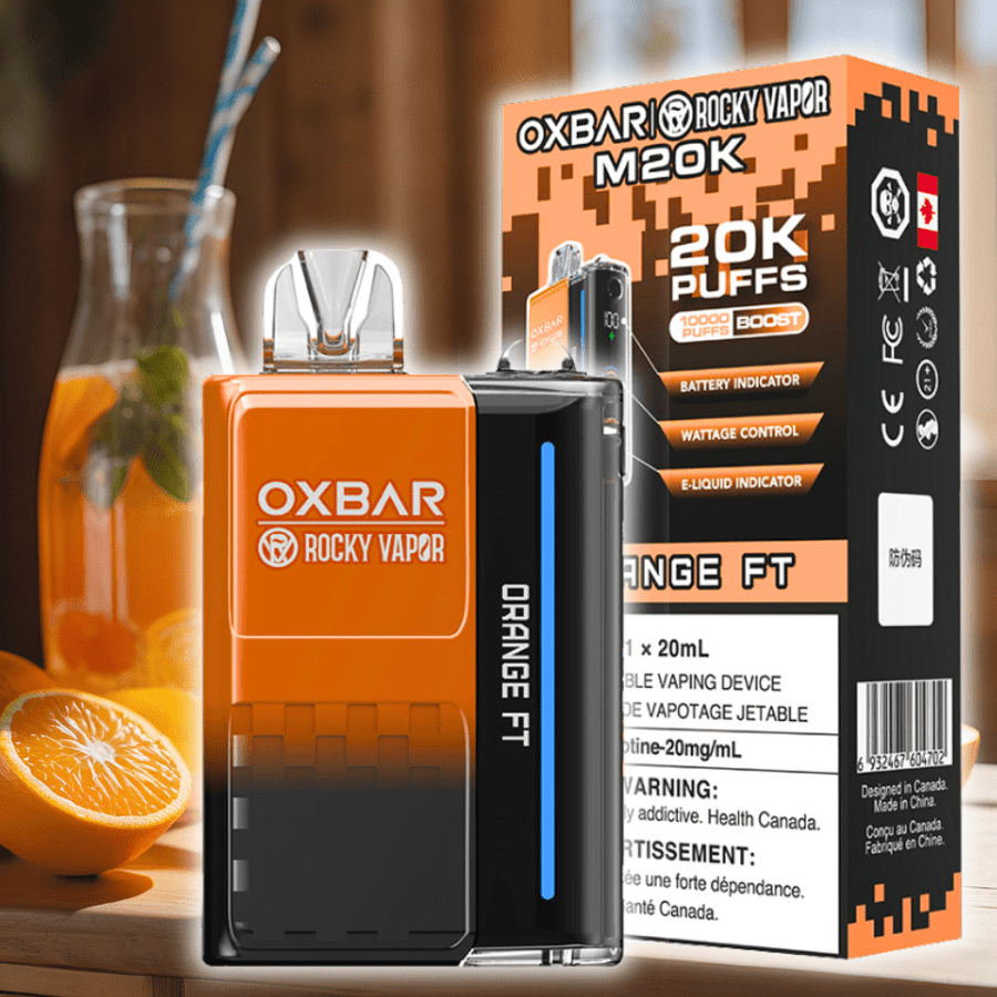 OXBAR M20K Disposable Vape - Orange FT 20000 Steinbach Vape SuperStore and Bong Shop Manitoba Canada