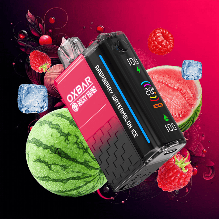 OXBAR M20K Disposable Vape - Raspberry Watermelon 20mg / 20000 Puffs Steinbach Vape SuperStore and Bong Shop Manitoba Canada