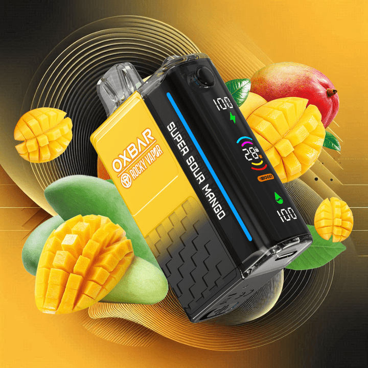 OXBAR M20K Disposable Vape - Super Sour Mango 20mg / 20000 Puffs Steinbach Vape SuperStore and Bong Shop Manitoba Canada