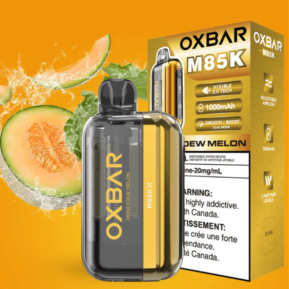 Oxbar M85K Disposable Vape - Honeydew Melon 20mg / 85000 Puffs Steinbach Vape SuperStore and Bong Shop Manitoba Canada