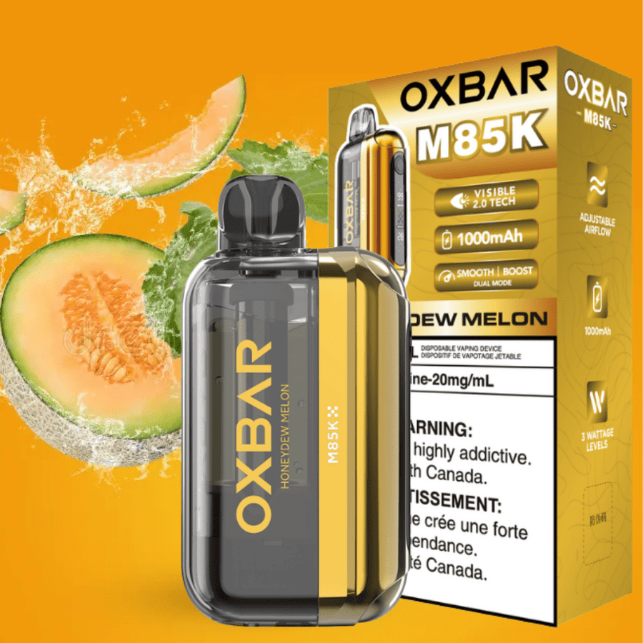 Oxbar M85K Disposable Vape - Honeydew Melon 20mg / 85000 Puffs Steinbach Vape SuperStore and Bong Shop Manitoba Canada