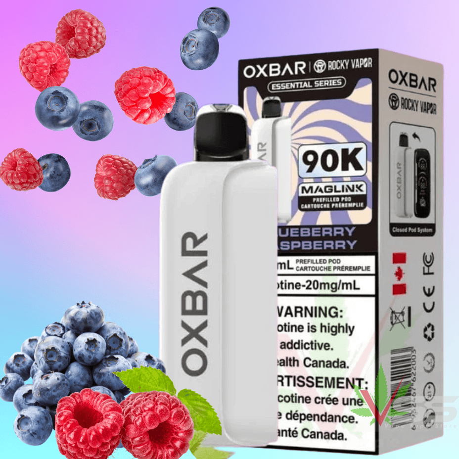 Oxbar Maglink 90K Closed Pods-Blueberry Raspberry 20mg / 30ml Steinbach Vape SuperStore and Bong Shop Manitoba Canada