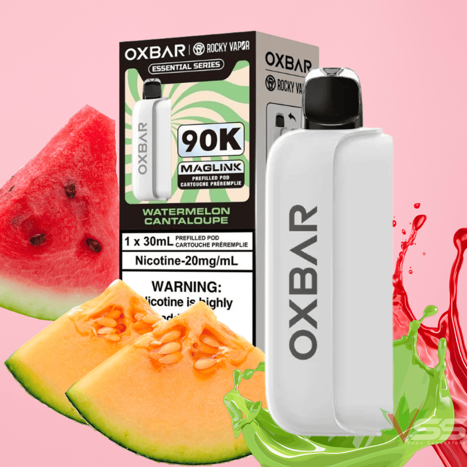 Oxbar Maglink 90K Closed Pods-Watermelon Cantaloupe 90k / 20mg Steinbach Vape SuperStore and Bong Shop Manitoba Canada