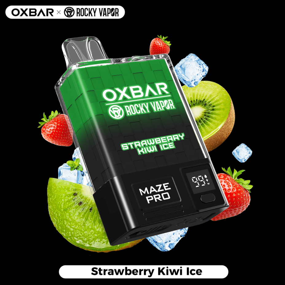 OXBAR Maze PRO 10,000 Disposable Vape-Strawberry Kiwi Ice 20mg Steinbach Vape SuperStore and Bong Shop Manitoba Canada