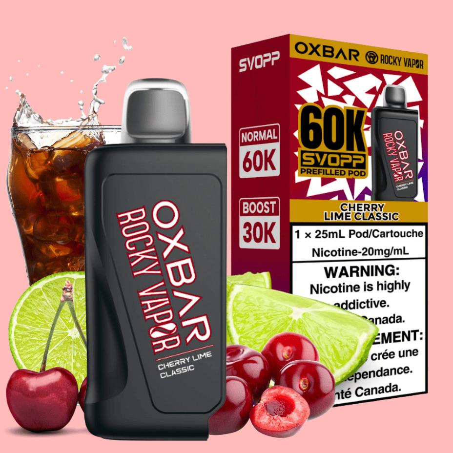 Oxbar SVOPP 60k Pods-Cherry Lime Steinbach Vape SuperStore and Bong Shop Manitoba Canada