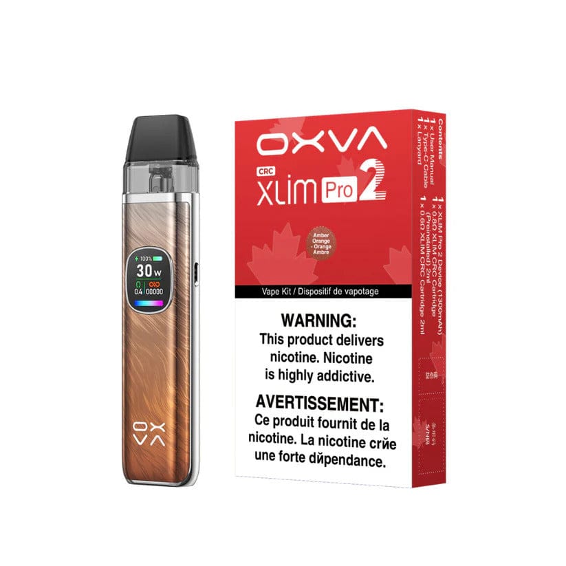 OXVA - Xlim Pro 2 Kit Amber Orange Steinbach Vape SuperStore and Bong Shop Manitoba Canada