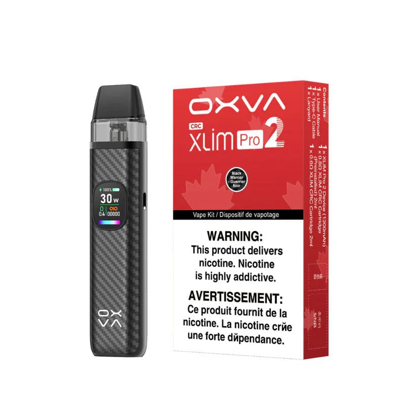OXVA - Xlim Pro 2 Kit Black Warrior Steinbach Vape SuperStore and Bong Shop Manitoba Canada