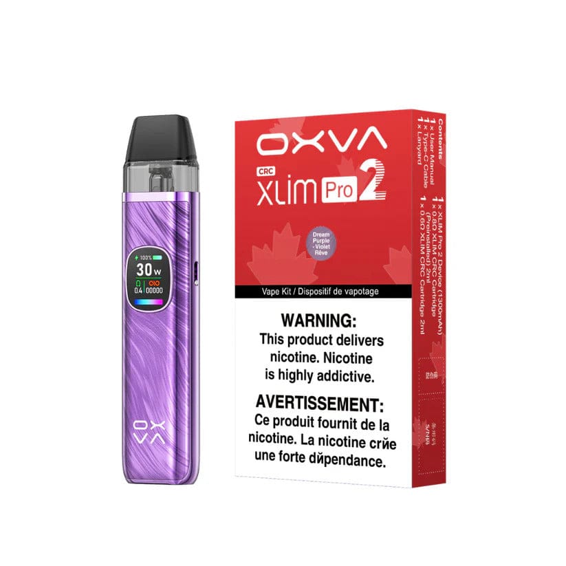 OXVA - Xlim Pro 2 Kit Dream Purple Steinbach Vape SuperStore and Bong Shop Manitoba Canada