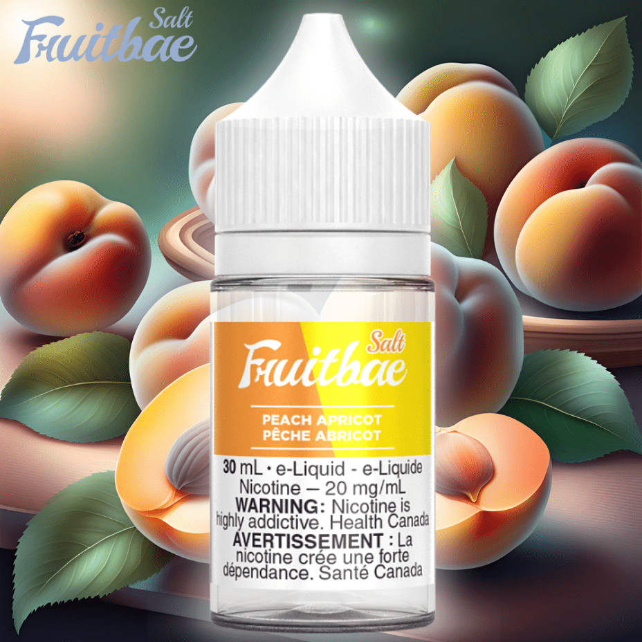 Peach Apricot By Fruitbae (Sorbae) Salts Steinbach Vape SuperStore and Bong Shop Manitoba Canada