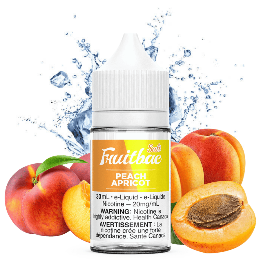 Peach Apricot Salts by Fruitbae E-Liquid 30ml / 12mg Steinbach Vape SuperStore and Bong Shop Manitoba Canada