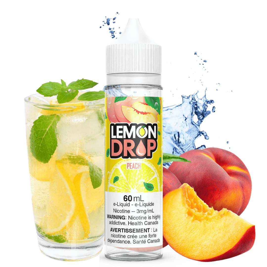 Peach by Lemon Drop E-Liquid 60ml / 3mg Steinbach Vape SuperStore and Bong Shop Manitoba Canada