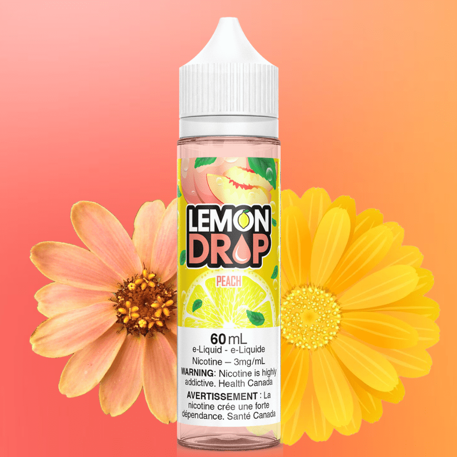 Peach by Lemon Drop E-Liquid Steinbach Vape SuperStore and Bong Shop Manitoba Canada