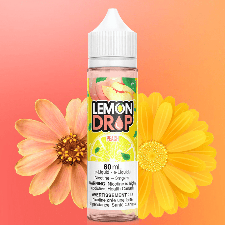 Peach by Lemon Drop E-Liquid Steinbach Vape SuperStore and Bong Shop Manitoba Canada