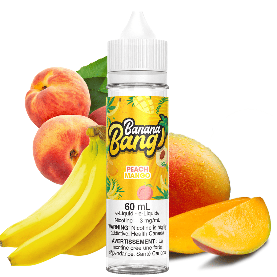 Peach Mango by Banana Bang E-Liquid 3mg Steinbach Vape SuperStore and Bong Shop Manitoba Canada