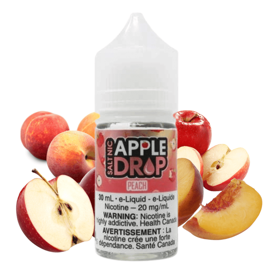 Peach Salts by Apple Drop E-Liquid 30ml / 12mg Steinbach Vape SuperStore and Bong Shop Manitoba Canada