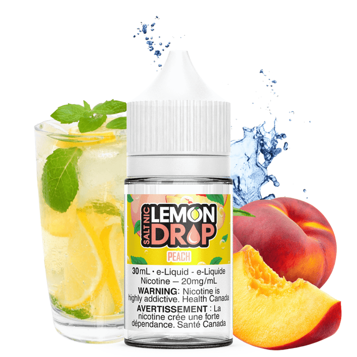 Peach Salts by Lemon Drop E-Liquid 30ml / 12mg Steinbach Vape SuperStore and Bong Shop Manitoba Canada