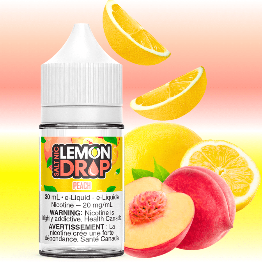 Peach Salts by Lemon Drop E-Liquid Steinbach Vape SuperStore and Bong Shop Manitoba Canada