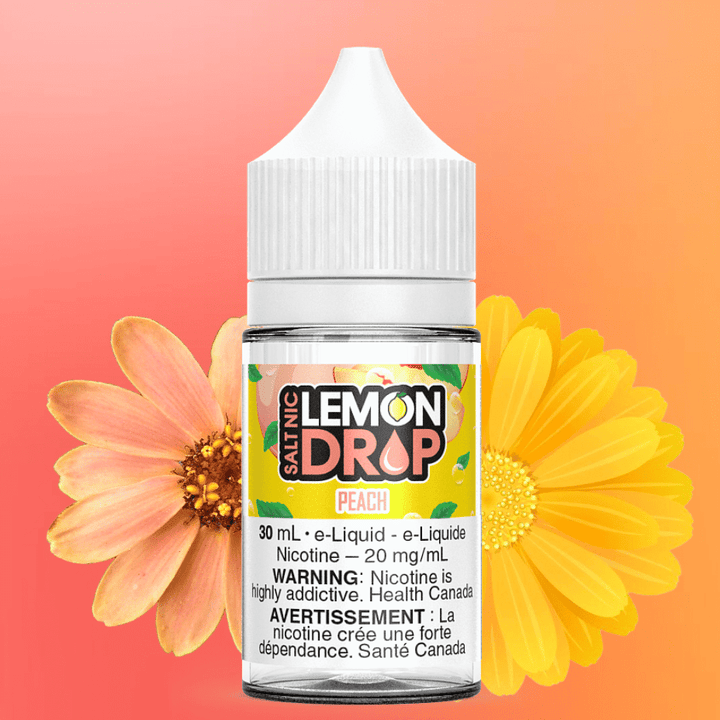 Peach Salts by Lemon Drop E-Liquid Steinbach Vape SuperStore and Bong Shop Manitoba Canada