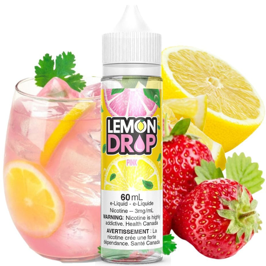 Pink by Lemon Drop E-liquid 60mL / 3mg Steinbach Vape SuperStore and Bong Shop Manitoba Canada