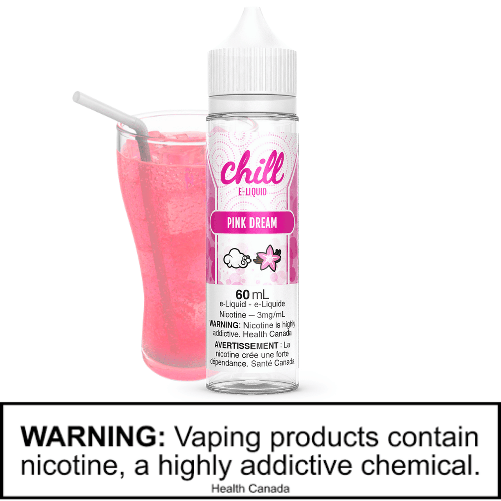 Pink Dream by Chill E-liquid 60ml Steinbach Vape SuperStore and Bong Shop Manitoba Canada