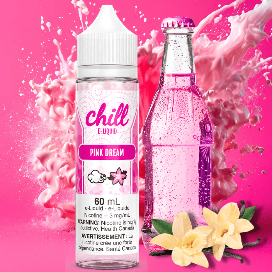 Pink Dream by Chill E-liquid 60ml Steinbach Vape SuperStore and Bong Shop Manitoba Canada