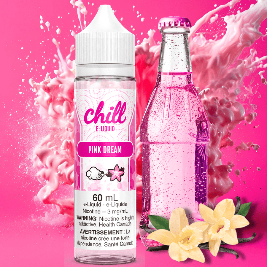 Pink Dream by Chill E-liquid 60ml Steinbach Vape SuperStore and Bong Shop Manitoba Canada