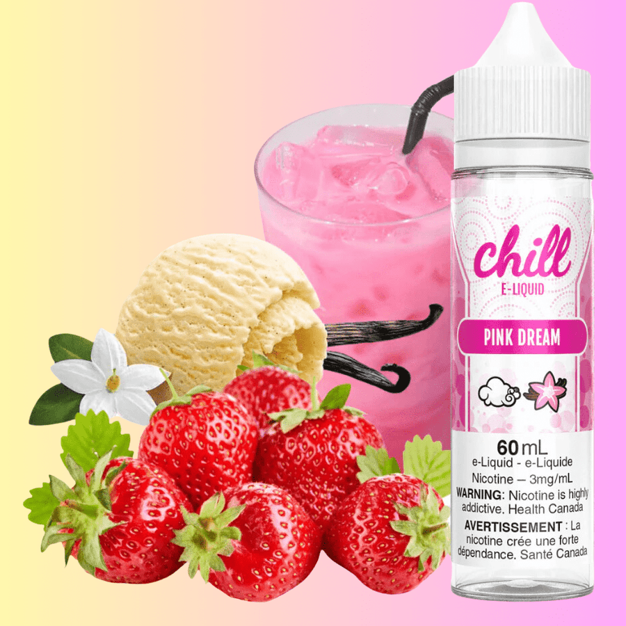 Pink Dream Salts by Chill E-Liquid Steinbach Vape SuperStore and Bong Shop Manitoba Canada
