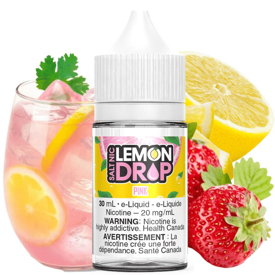 Pink Salt by Lemon Drop E-Liquid 30ml / 12mg Steinbach Vape SuperStore and Bong Shop Manitoba Canada