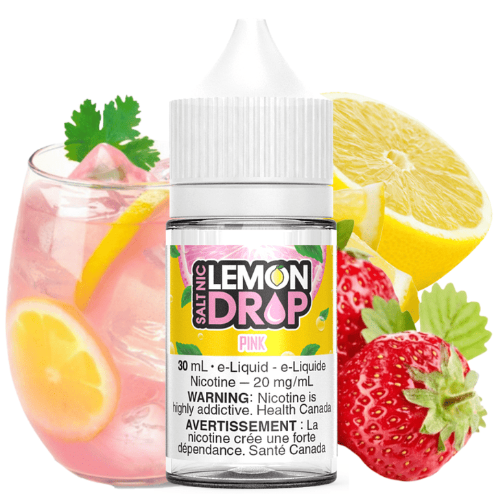 Pink Salt by Lemon Drop E-Liquid 30ml / 12mg Steinbach Vape SuperStore and Bong Shop Manitoba Canada