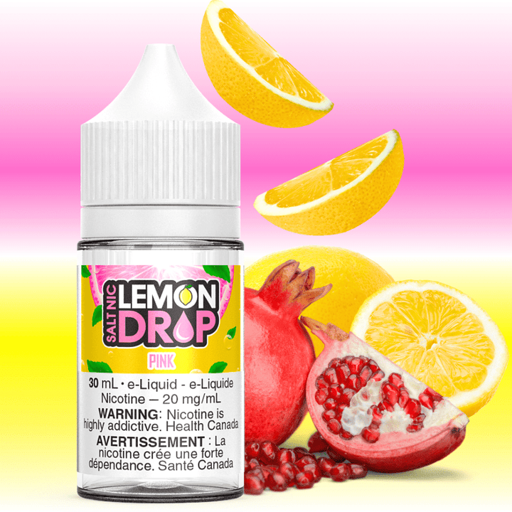 Pink Salt by Lemon Drop E-Liquid Steinbach Vape SuperStore and Bong Shop Manitoba Canada