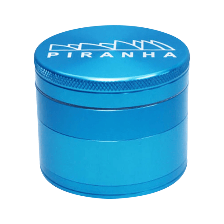 Piranha 4-Piece Grinder 2.5" Gold Steinbach Vape SuperStore and Bong Shop Manitoba Canada