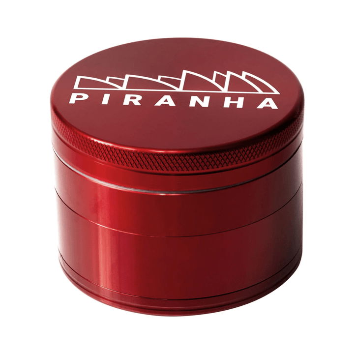 Piranha 4-Piece Grinder 2.5" Gold Steinbach Vape SuperStore and Bong Shop Manitoba Canada